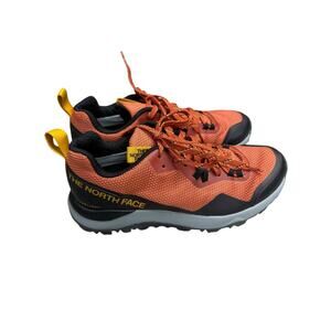 NWOB The North Face Activist FutureLight Hiking Shoes Men US Size 7 Orange Black